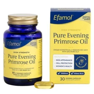 Pure Evening Primrose Oil, 1000 mg, 30 capsule, Efamol