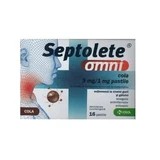 Septolete omni cola, 3 mg/1 mg, 16 Tabletten, Krka