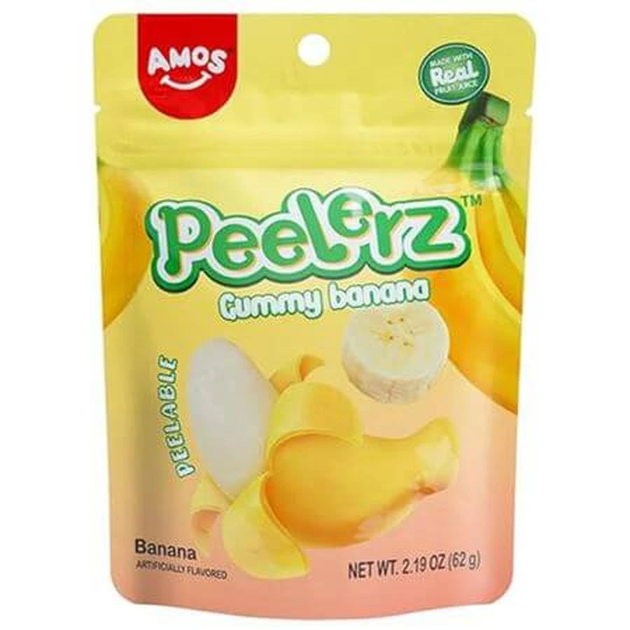 Peelerz Gummibananen-Gelee, 65 g, Amos