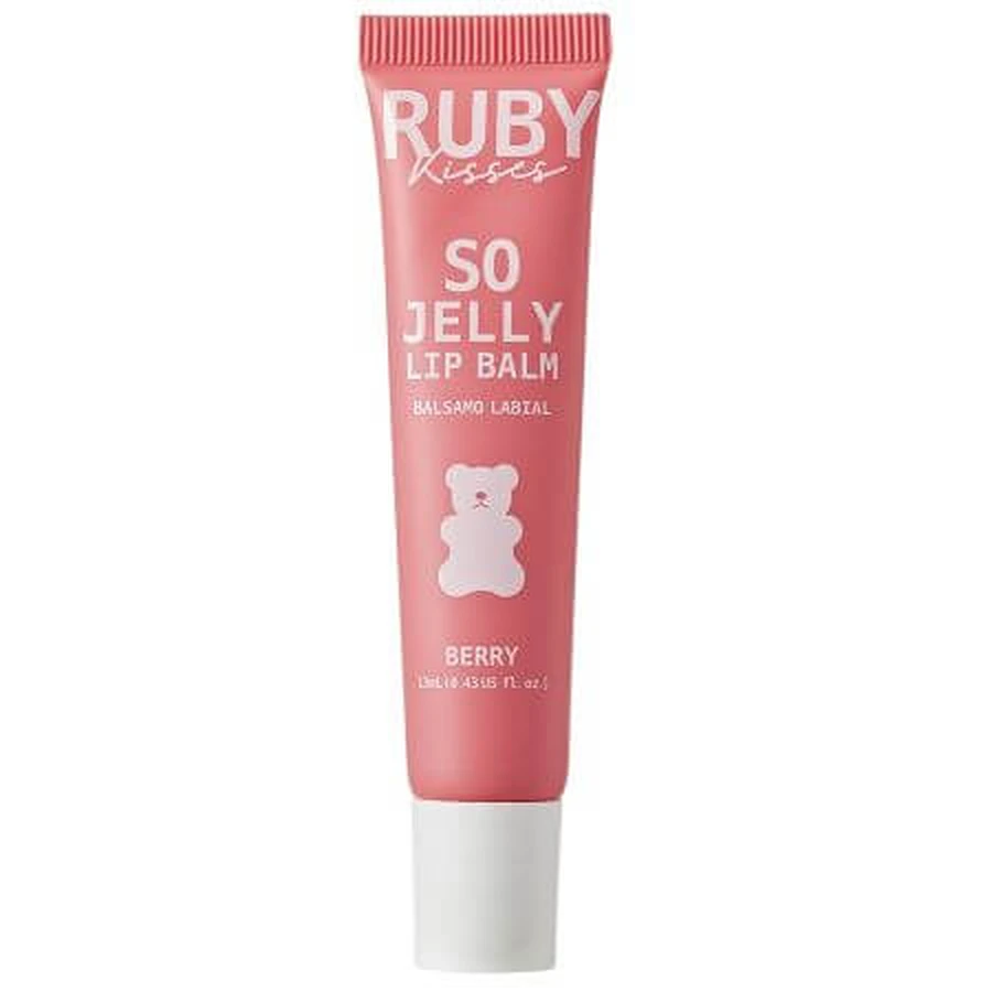 Moisturizing Lip Balm So Jelly Berry, 13 ml, Ruby Kisses