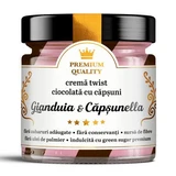 Chocolate twist cream with strawberries Gianduia & Capsunella Secretele Ramonei, 250 g, Laboratoarele Remedia