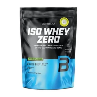 Molkenproteinisolat mit Pistaziengeschmack Iso Whey Zero, 454 g, BioTechUSA