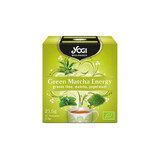 Groene Matcha Energy Thee, 12 builtjes, Yogi Tea