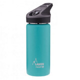 Thermos en acier inoxydable avec couvercle automatique Jannu Cyan, 350ml, Laken