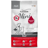 Mini Adult Dog, 900 g, Platinum, beef dry food for small adult dogs