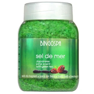 Bingospa Sel de mer, badzout, groene thee en Japanse den, 1.35 kg