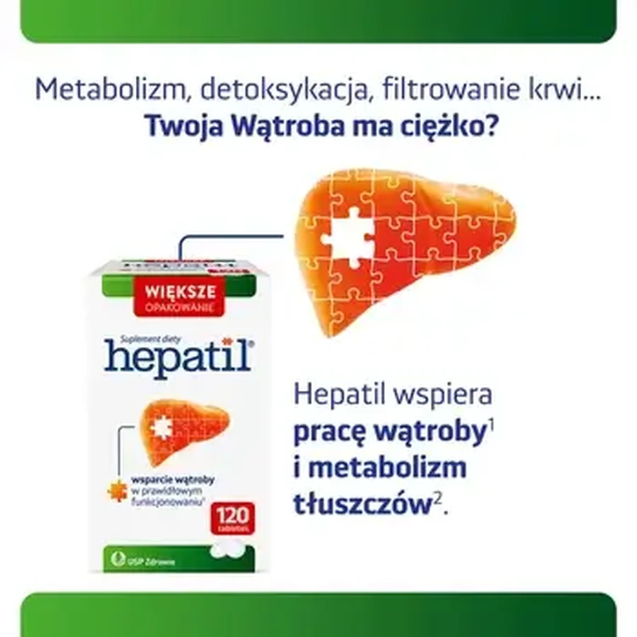 Hepatil, 120 tabletten