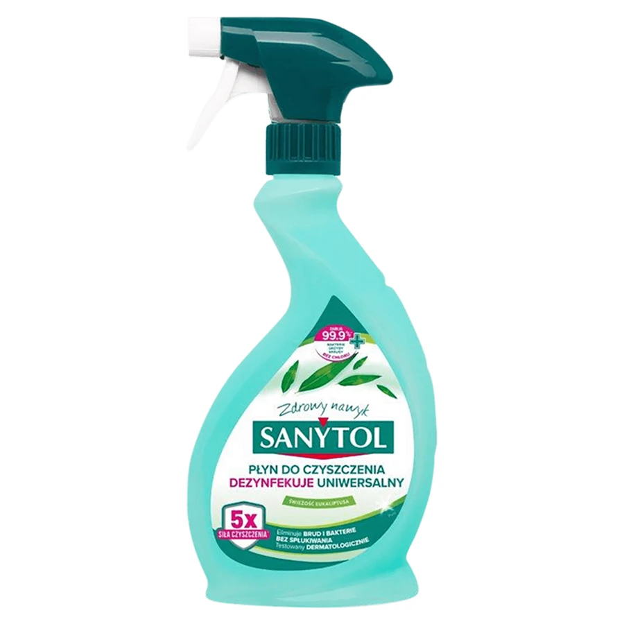 Sanytol, universele reinigings- en desinfectiespray, eucalyptus, 500 ml