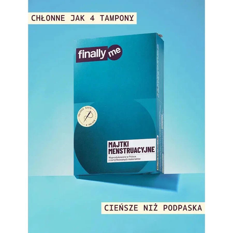Finally.me Cozy Boxer, Menstruationsslip, Größe XL