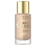 Eveline Cosmetics Celebrity Skin, Multifunktionale Gesichtsbasis Glow Booster, 02N Universal Tan, 30 ml