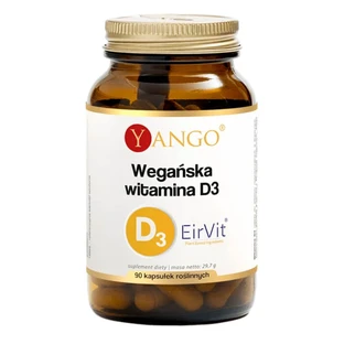 Yango Vegan Vitamin D3, 90 capsules