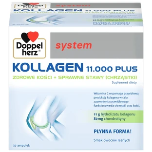 Doppelherz system Kollagen 11000 Plus, ampoules, 30 x 25 ml