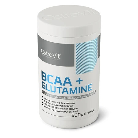 OstroVit, BCAA + Glutamine, Orange, 500 g