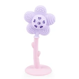 Dumel GiliGums, teether, Joyful Flower, purple, from 3 months, 1 piece.