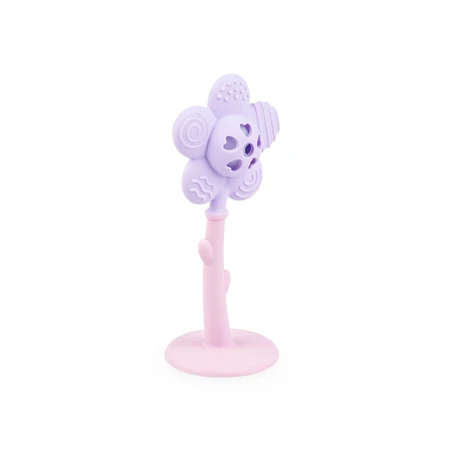 Dumel GiliGums, Beißring, Joyful Flower, lila, ab 3 Monate, 1 Stück
