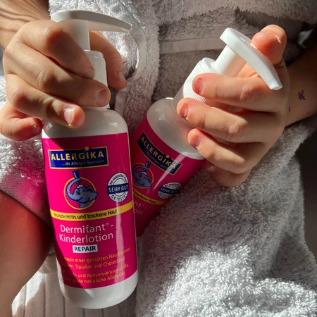 Allergica Dermifant, feuchtigkeitsspendende Lotion für Kinder, schnelle Hilfe, 200 ml