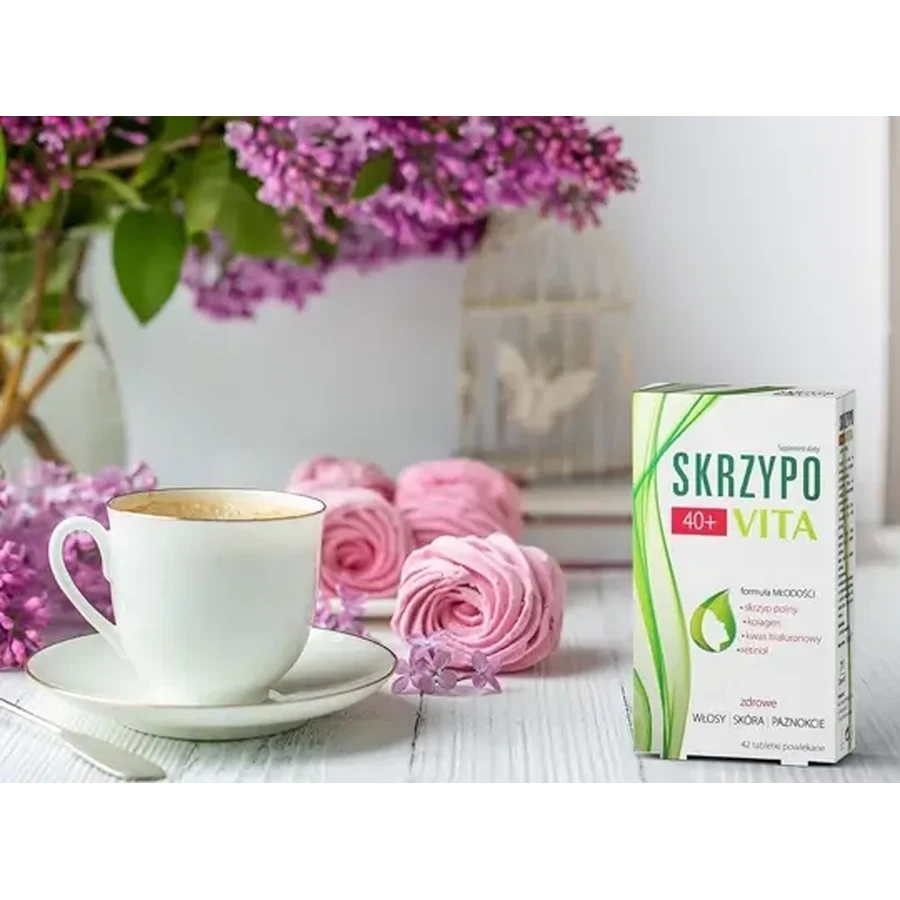 Skrzypovita 40+, 42 comprimidos recubiertos con película + 14 comprimidos gratuitos