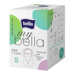 My Bella, Day & Night menstrual cup, transparent, size S + disinfecting container