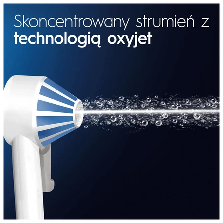 Oral-B AquaCare Serie 4, Spülung mit Oxyjet-Technologie
