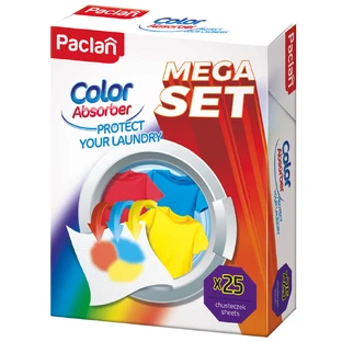 Paclan Silver Space Kleurabsorberende, kleurvangende doekjes, 25 stuks