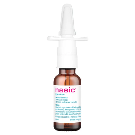 Nasic Hydro Care, nasal spray, 15 ml