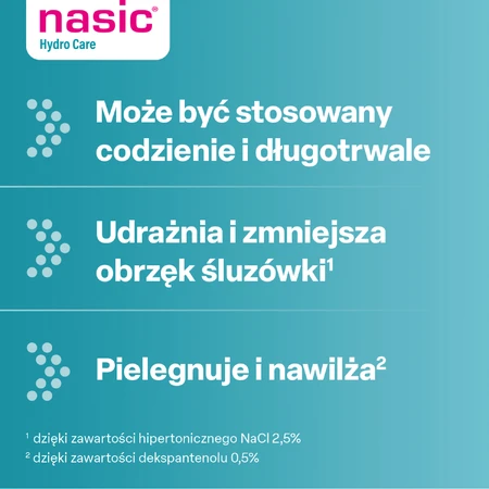 Nasic Hydro Care, nasal spray, 15 ml