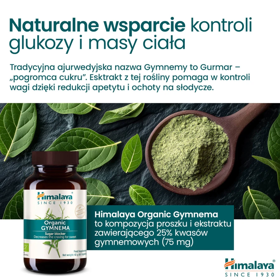 Himalaya Bio Gymnema set, 2 x 60 tabletten