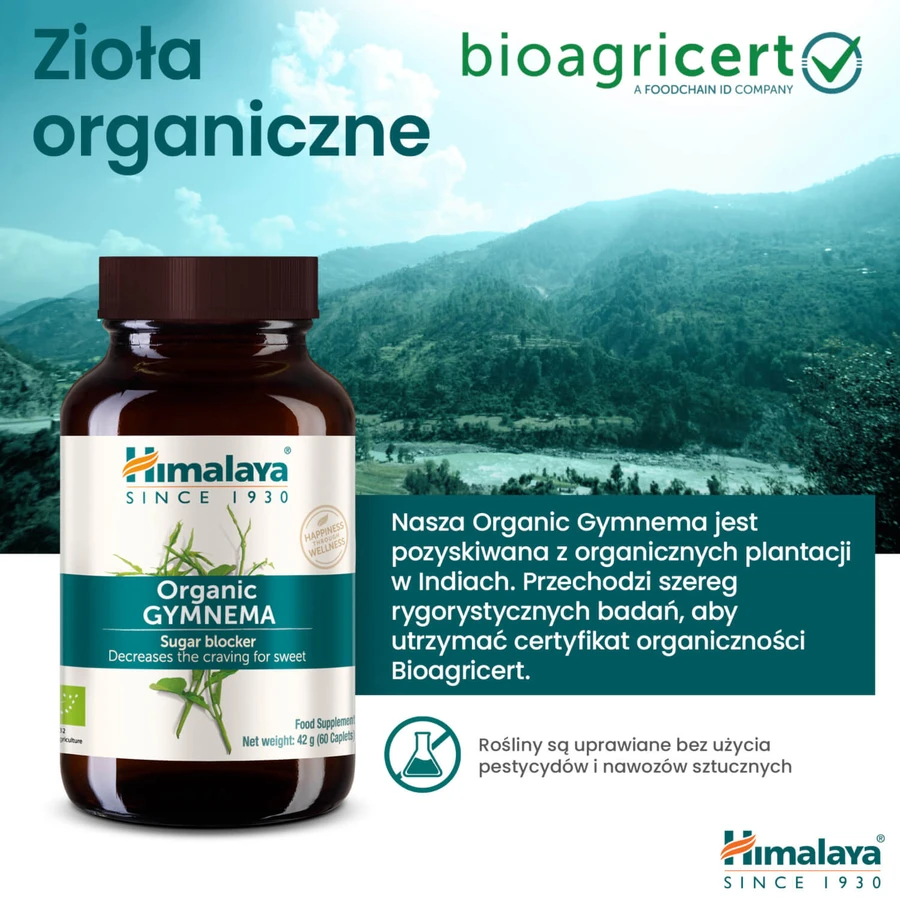 Himalaya Bio Gymnema set, 2 x 60 tabletten