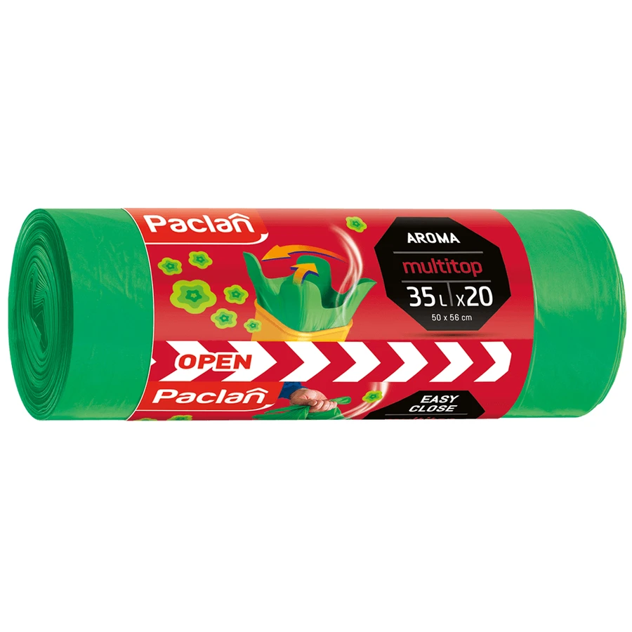 Paclan, scented bags, multitop, 35 l x 20 pieces