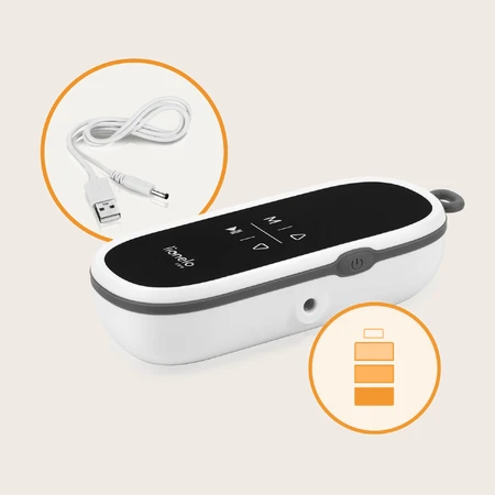 Lionelo Twee Free, extractor de leche eléctrico manos libres, doble, trifásico