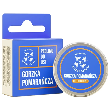 Cztery Szpaki, Lippenpeeling, Bitterorange, 15 ml