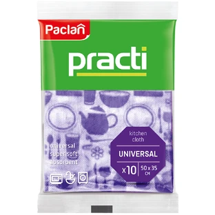 Paclan Practi, Mehrzwecktücher, 35 x 50 cm, 10 Stück