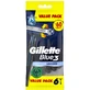 Gillette Blue 3 Smooth, scheermesjes, 6 stuks