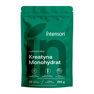 Intenson Creatine Monohydraat Puur, natuurlijke smaak, 255 g