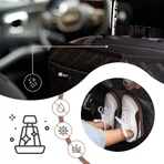 Sipo, beschermmat voor autostoel tegen schoppen, zwart, 1 stuk
