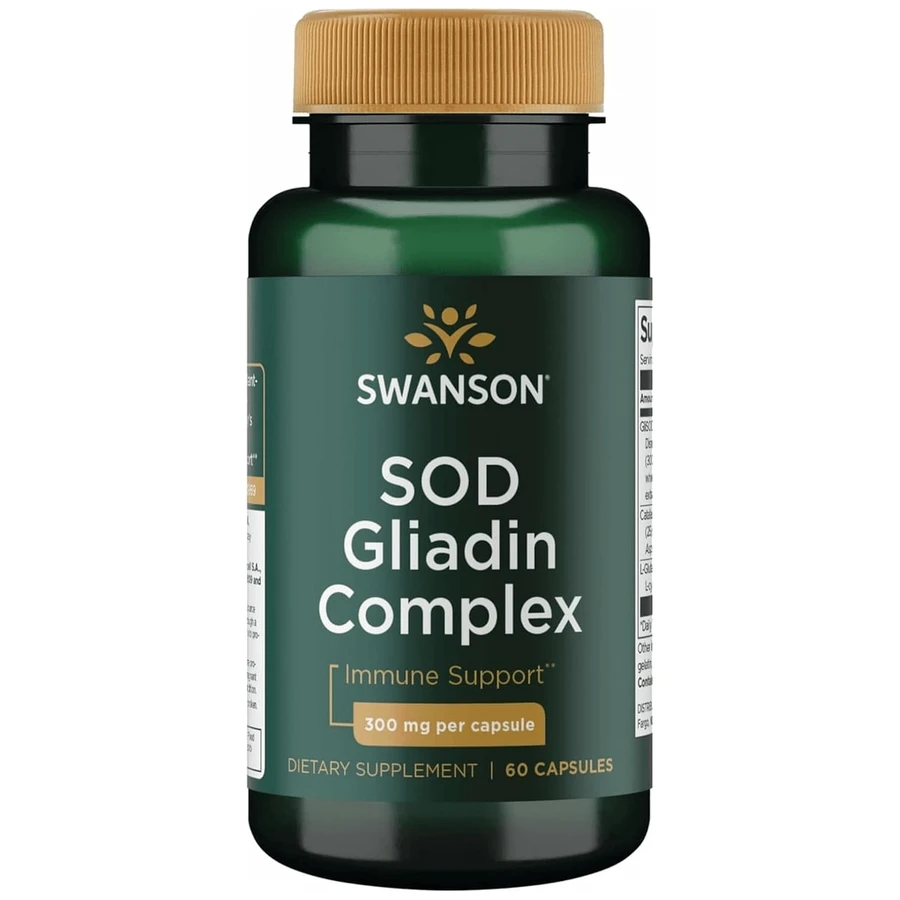 Swanson SOD Gliadin Complex, 60 capsule