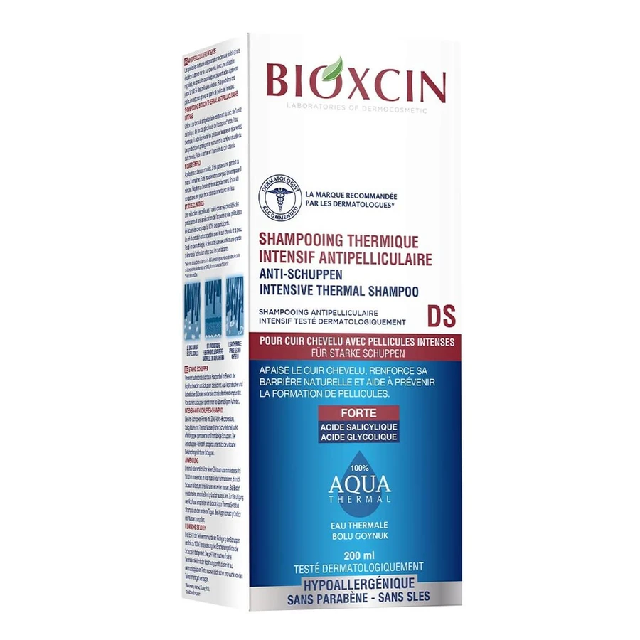 Bioxcin Aqua Thermal DS, anti-dandruff shampoo, 200 ml