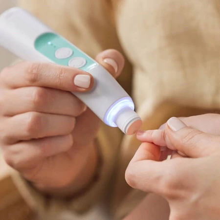 Frida Baby, lima de uñas eléctrica para niños en estuche
