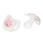 NUK Star, fopspeen, 18-36 maanden, siliconen, anatomisch, Peppa Pig, 2 stuks