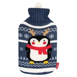 Soxo, thermo-warmer met deksel, wit, pinguïn, 1,8 l