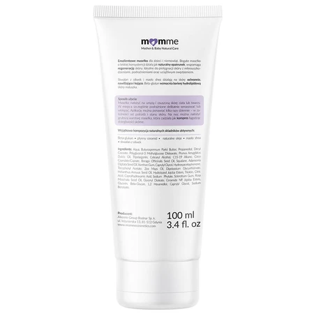 Momme, beurre émollient de naissance, 100 ml