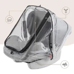 Sipo, Regenschutz für Babyschale, transparent, 1 Stück