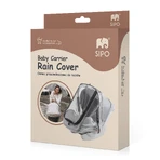 Sipo, Regenschutz für Babyschale, transparent, 1 Stück