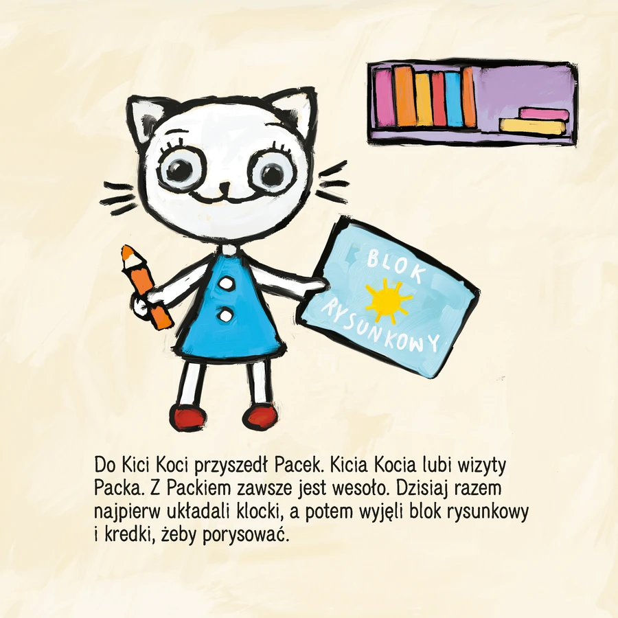 Kitty Kitten sagt: "Guten Morgen", Kinderheft