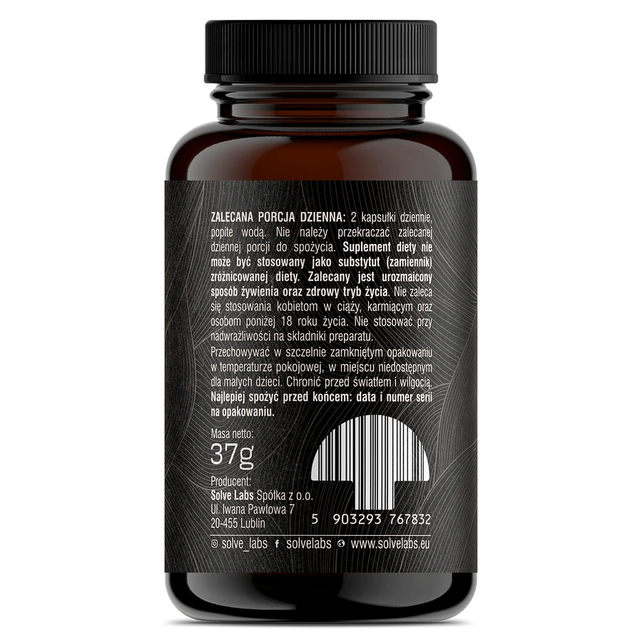 Solve Labs Paddenstoelencomplex, 60 capsules