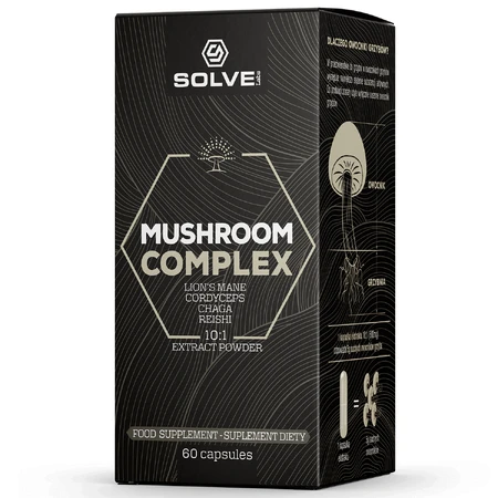 Solve Labs Paddenstoelencomplex, 60 capsules