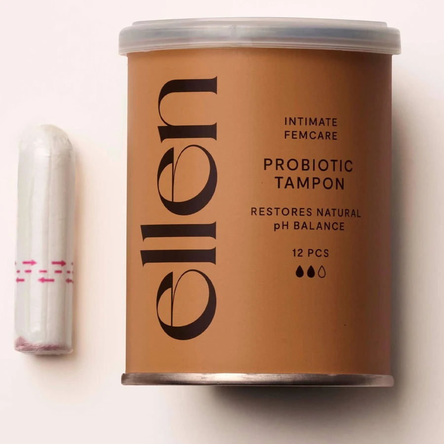 Ellen, probiotic tampons, normal, 12 pieces