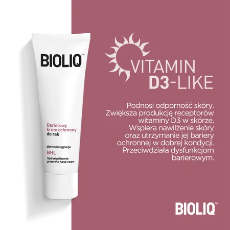Bioliq BHL set, crema barrera protectora para el rostro, 50 ml + crema de manos, 75 ml