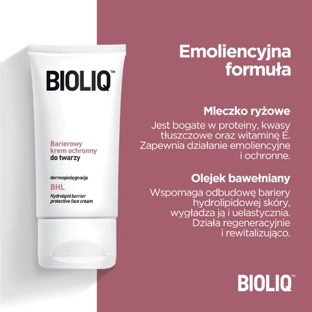 Bioliq BHL set, crema barrera protectora para el rostro, 50 ml + crema de manos, 75 ml