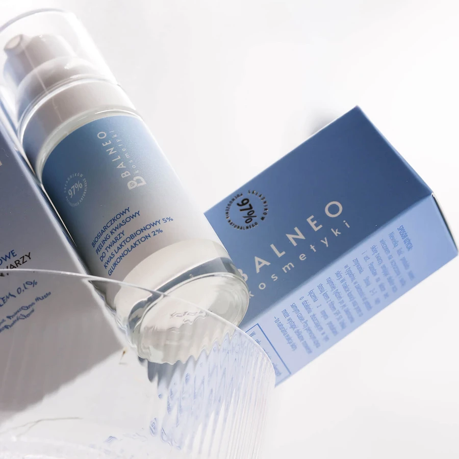 Balneokosmetics, scrub viso all'acido biosolfuro, 30 ml